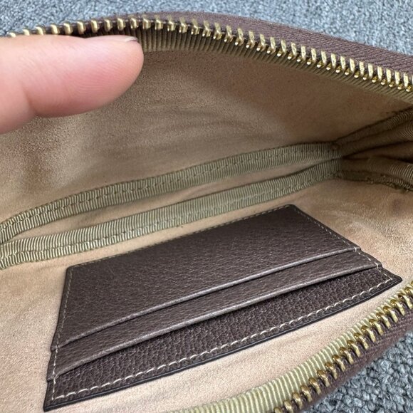 GUCCI Ophidia Brown Canvas Belt Bag 550-071025 - Picture 11 of 11